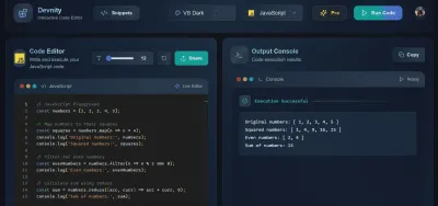 Devnity AI Code Editor