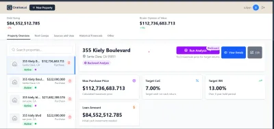 Real Estate Property Analyzer